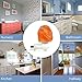 Dream Salts Himalayan Salt Lamp Night Light/Mini Natural Air Purifying Crystal Rock/UL Approved wall plugin/Hand Carved Home, Bedroom, Nursery Ionizer Decoration (Natural)