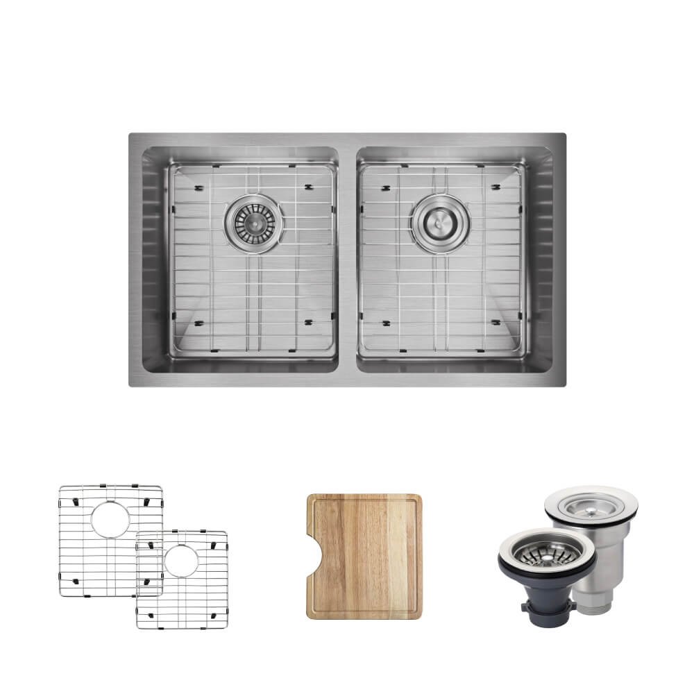 Best elkay stainless 9′ deep kitchen sink