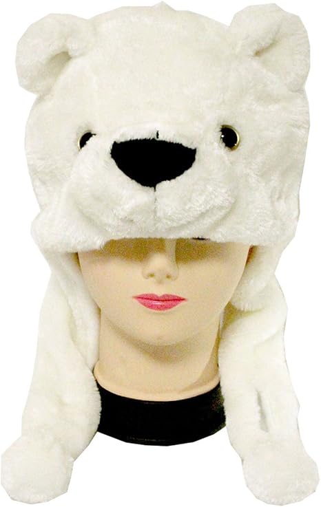 Amazon Amaletplay 着ぐるみ 帽子 動物 シリーズ 熊 ホワイト コスプレ 仮装 通販