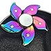 Fidget Spinner Rainbow Flower Bauhinia, Finger Gyro Floral Star, Metal Hand Spinning Toy EDC, ADD, ADHD, Anxiety, Focus, Stress Reducer and Time Killer, Great Gift, Perfect for Girl (Multi-Color)