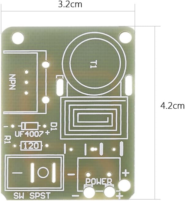 Hilitand 2 Sets High Voltage Generator, 15KV High Voltage Generator Inverter Arc Igniter Coil Module Disassembled Parts - Image 4