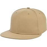 Lids Blank Full Court w/Colored Under Visor Fitted Cap Khaki/Grey