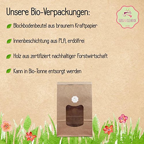 süssundclever.de® Rohrohrzucker Bio | 1,8 kg | unbehandelt | naturbelassen | Vorratspack in ökologisch-nachhaltiger Bio-Verpackung – Bild 3
