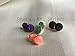 Druzy Stud Earrings, in rose gold, Gold or Silver