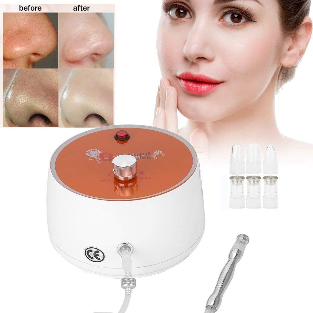 Microdermabrasion Professional 2 In 1 Diamond Machine Kits Peeling Beauty Device Blackhead Removal For Lifting Tightening With Tips And Wand For Home Use Fauay