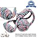 Dog Rope Toys for Aggressive Chewers, Indestructible Dog Chew Rope Cotton Tug of War Dog Toys Interaction Toys for Medium to Small Breeds