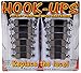 No Tie Shoelaces - Best Durable Elastic Shoelace Replacement – For Kids, Seniors, Athletes - White & Black - Men, Women, Boys, Girls & The Elderly (Black Bands w/ Gun Metal Grey Clips, Shoe Size 9-12)