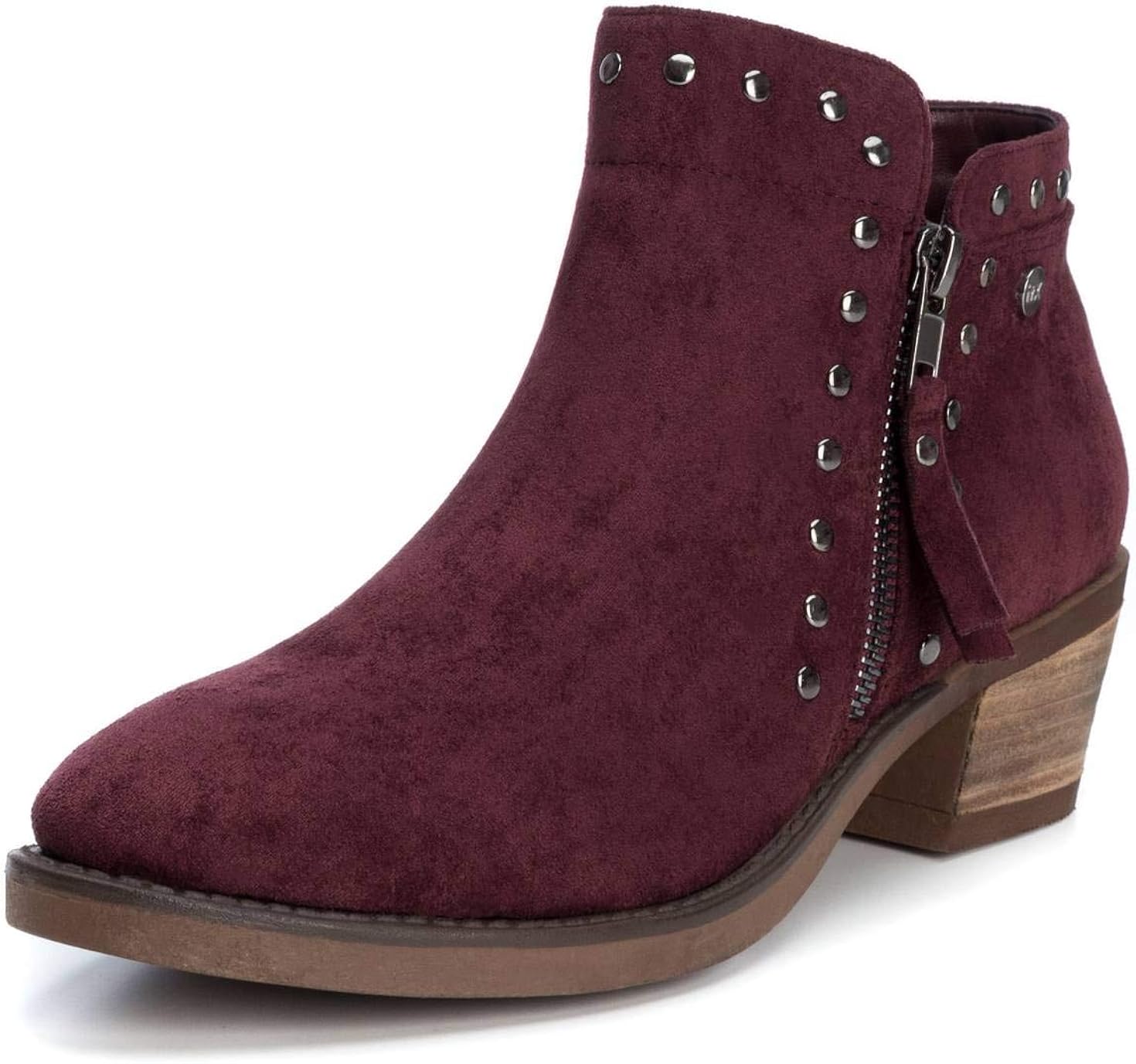 xti burgundy boots