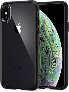 Spigen Ultra Hybrid Designed for Apple iPhone Xs Case (2018) / Designed for Apple iPhone X Case (2017) - Matte Black