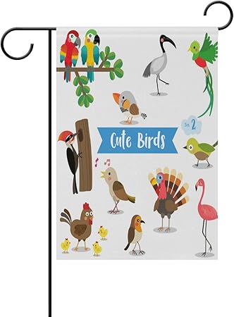 Amazon Com Wihve Cartoon Cute Bird Owl Flamingo Woodpecker