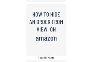how to hide an order from view on amazon