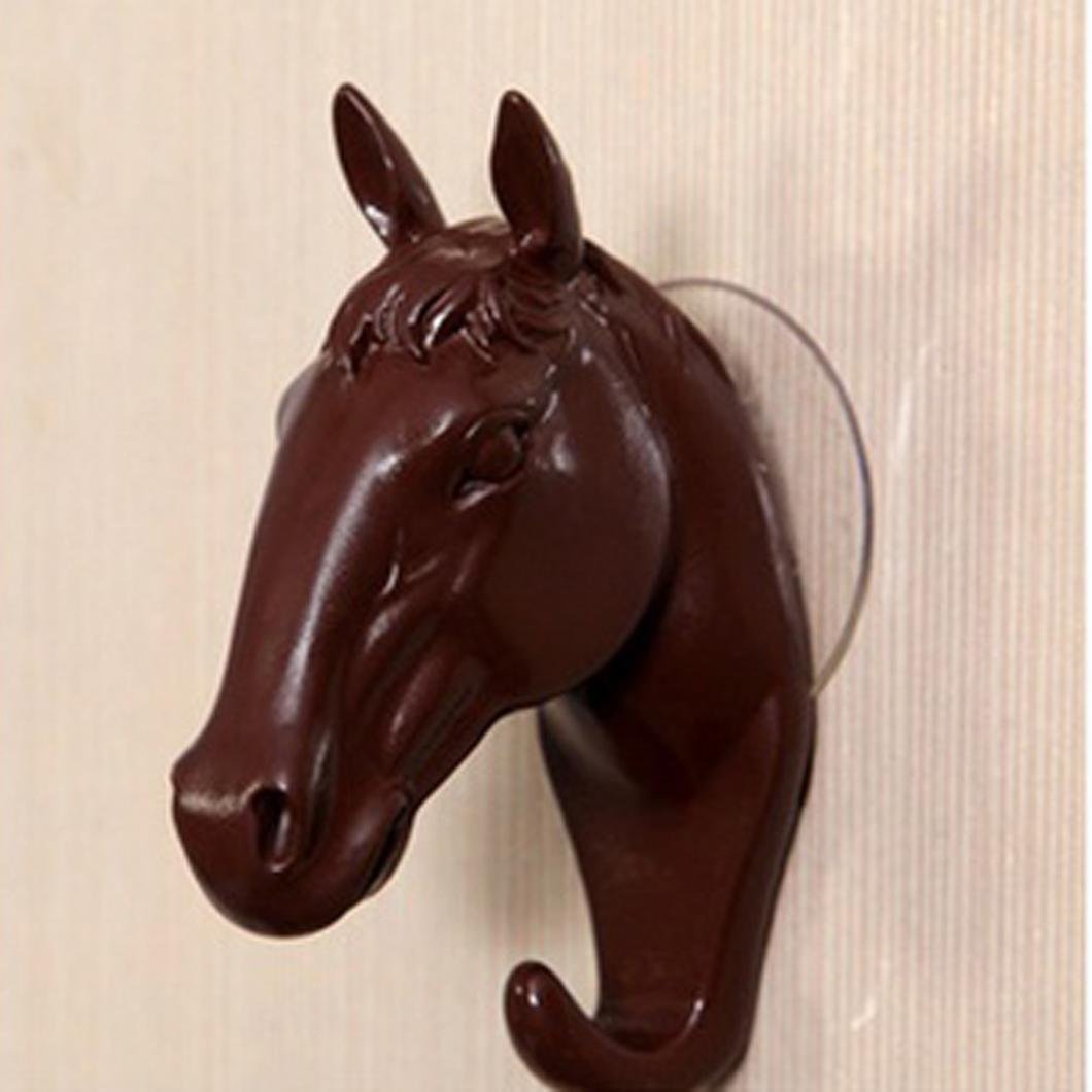 Amazon Com Transer Small Decorative Horse Resin Hooks Hangers