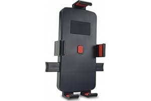 Bike Phone Mount, Compatible with 4.7–6.8 Inch Smartphones, Universal Bicycle Cell Phone Holder for Handlebar, Quick-Release,