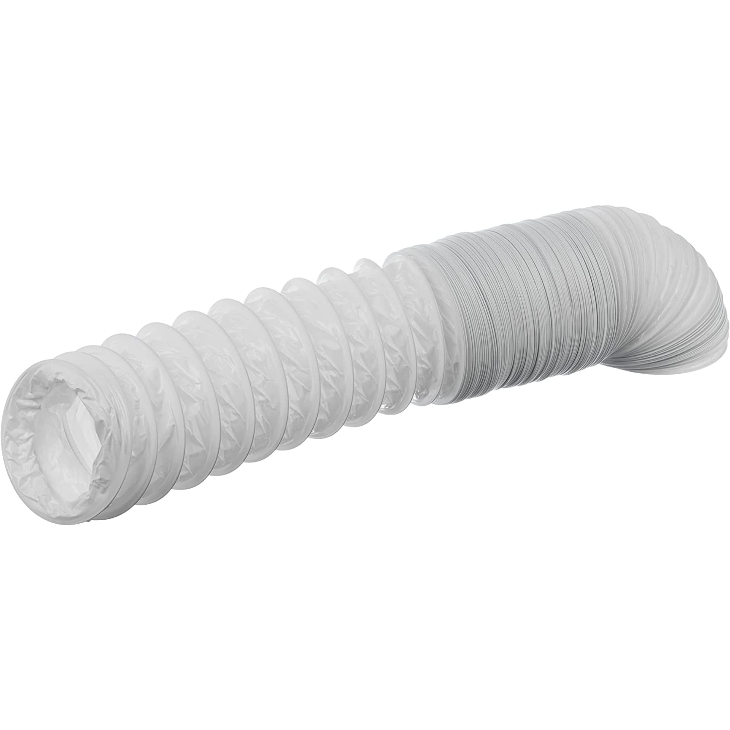 Ø 100mm / 6m PVC Flexible Ducting - Ventilation Duct Hose for Tumble Dryer, Cooker Hood, Extractor Fan, Air Conditioner