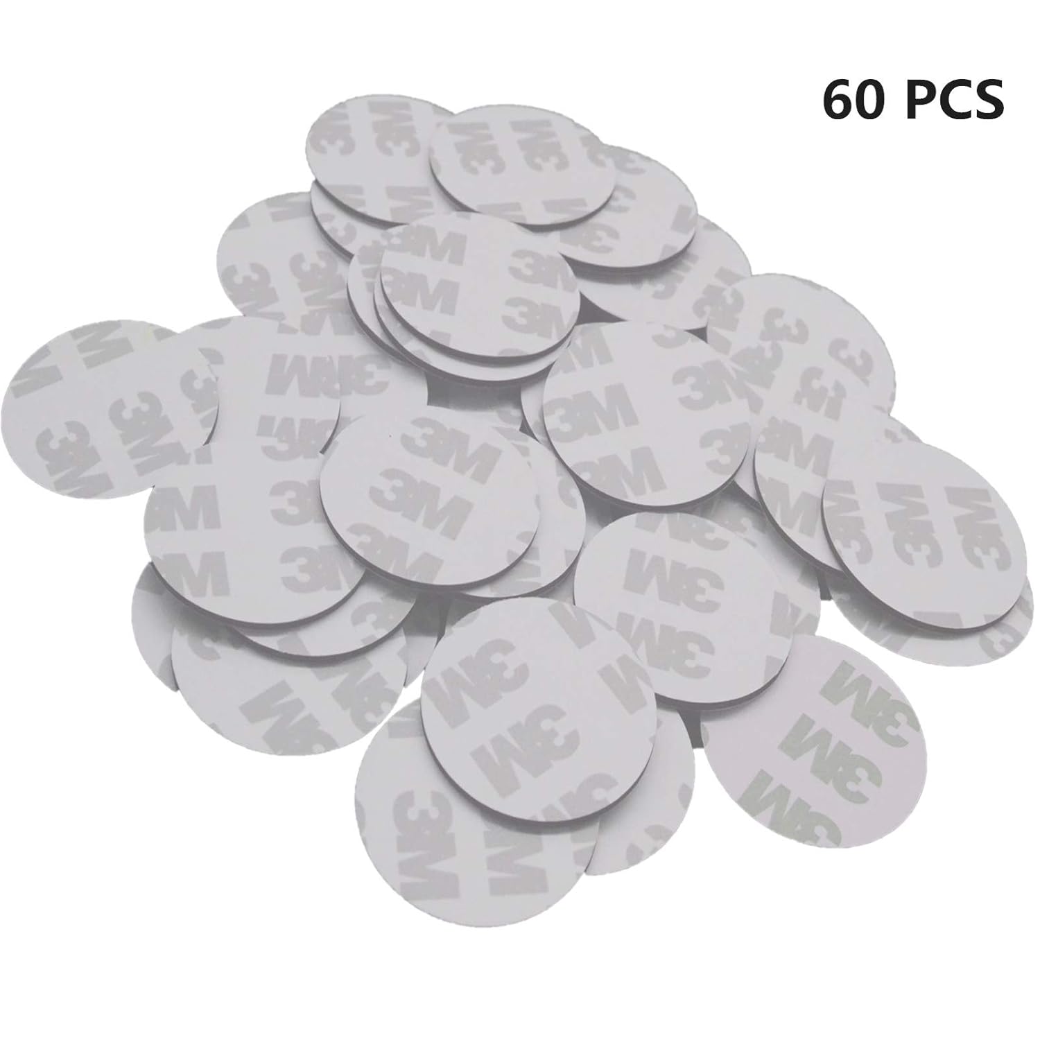 Best 50Pcs 3M Double Sided Black Foam Round Black