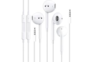 MUTSRD 2 Pack Wired iPhone Earbuds/iPhone Headphones/Earphones with 3.5mm Wired[MFi Certified] with Mic, Volume Control support for iPhone,iPad,iPod,Computer,MP3/4,Android Most 3.5mm Audio Devices