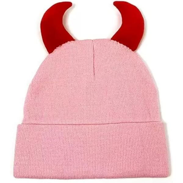 AlmondJoy Gyaru Beanie Hat Gothic Punk Knit Cute Beanie Alt
