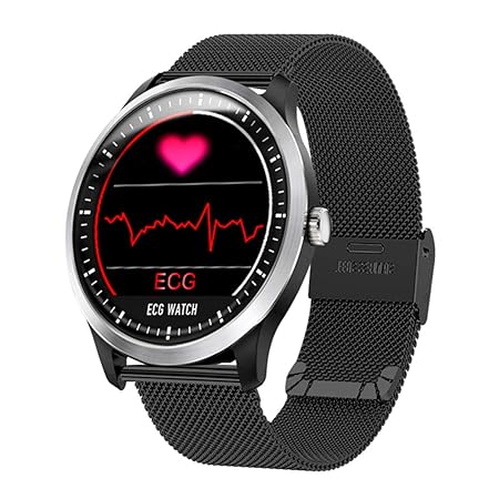 Amazon.com: XFUNY N58 ECG Reloj deportivo HRV informe ...