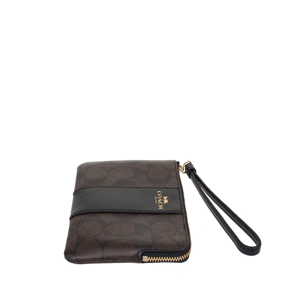coach unisex wristlet (f58035, multicolour)