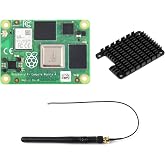 Waveshare Compute Module 4 The Power of Raspberry Pi 4 in A Compact Form Factor 8GB RAM 32GB eMMC Flash with WiFi