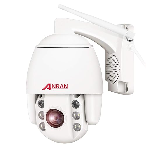 PTZ WiFi Security Camera Outdoor,1080P Home Surveillance Camera