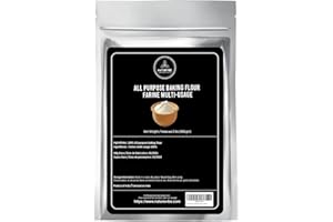 Naturevibe Botanicals All Purpose Baking Flour, 1kg (2lbs) | Plain Flour | Used for Baking (32 ounces)