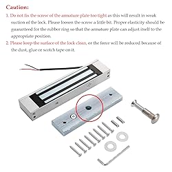 Electric Magnetic Lock with Z and L Bracket 180KG