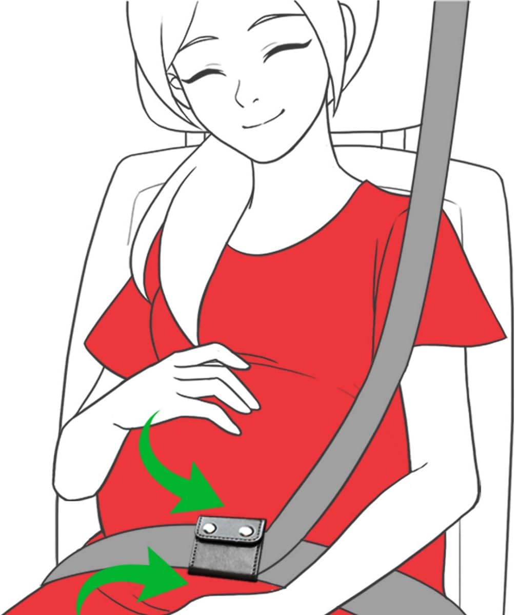 Seatbelt Adjuster,Andul Comfort Universal Auto Shoulder Neck Protector Locking Clip Covers,Vehicle Car Seat Belt Safety Positioner-2 Pack Black