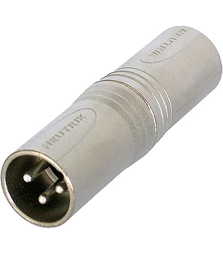 Adaptateur XLR Femelle Vers XLR Femelle Neutrik NA3FF - Connexion Fiable - Pour Audio Professionnel