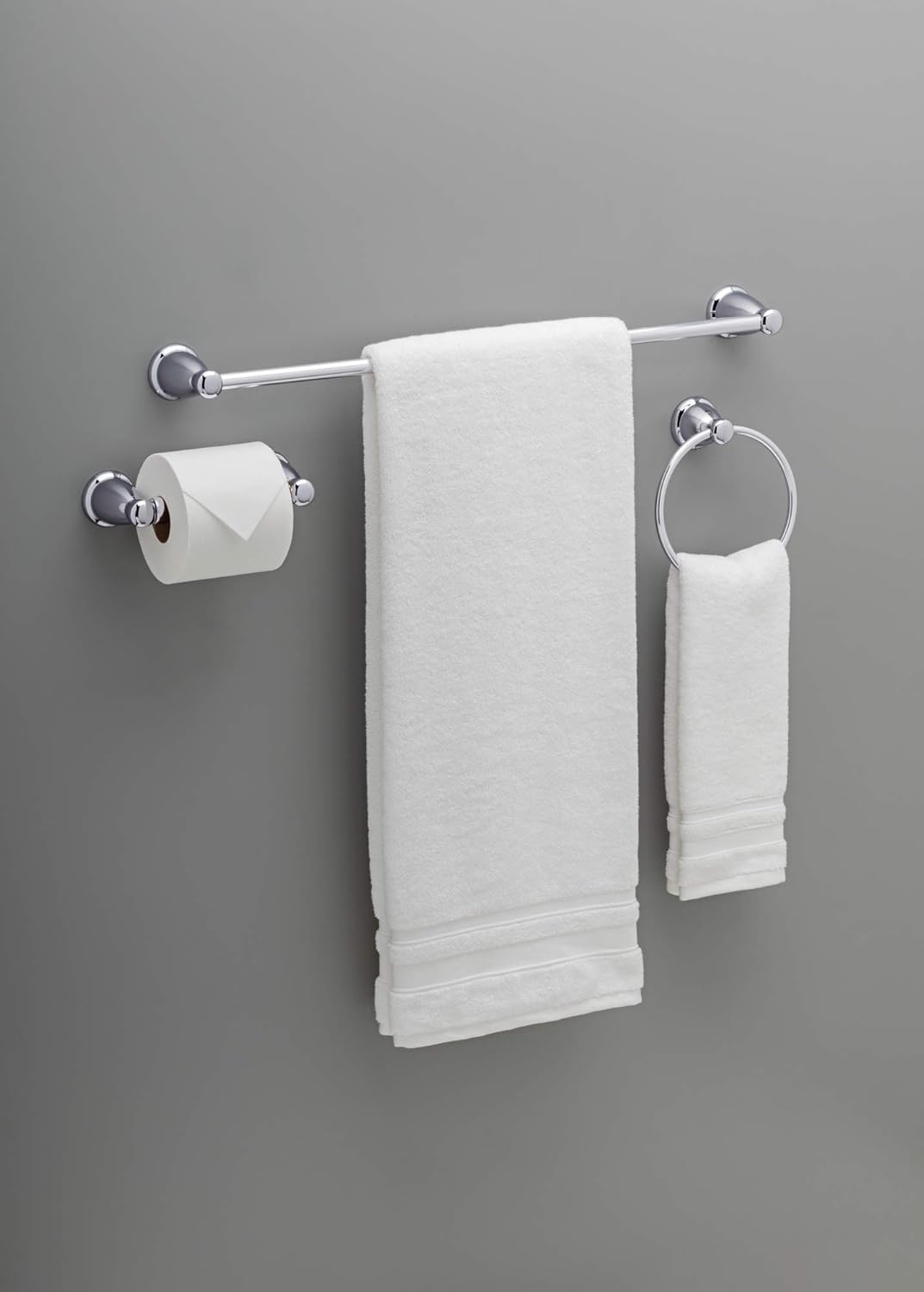 Franklin Brass KIN3PC-PC Kinla Bathroom Accessory Kit, 3 Piece, Polished Chrome - - 