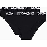 Emporio Armani Women's Essential Cotton 2 Pack Brief