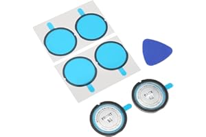 for Panoramic Camera Dual Lens Guards, Replacement PC Protective Lens Cover Case, Sticky Lens Guard Set for Camera