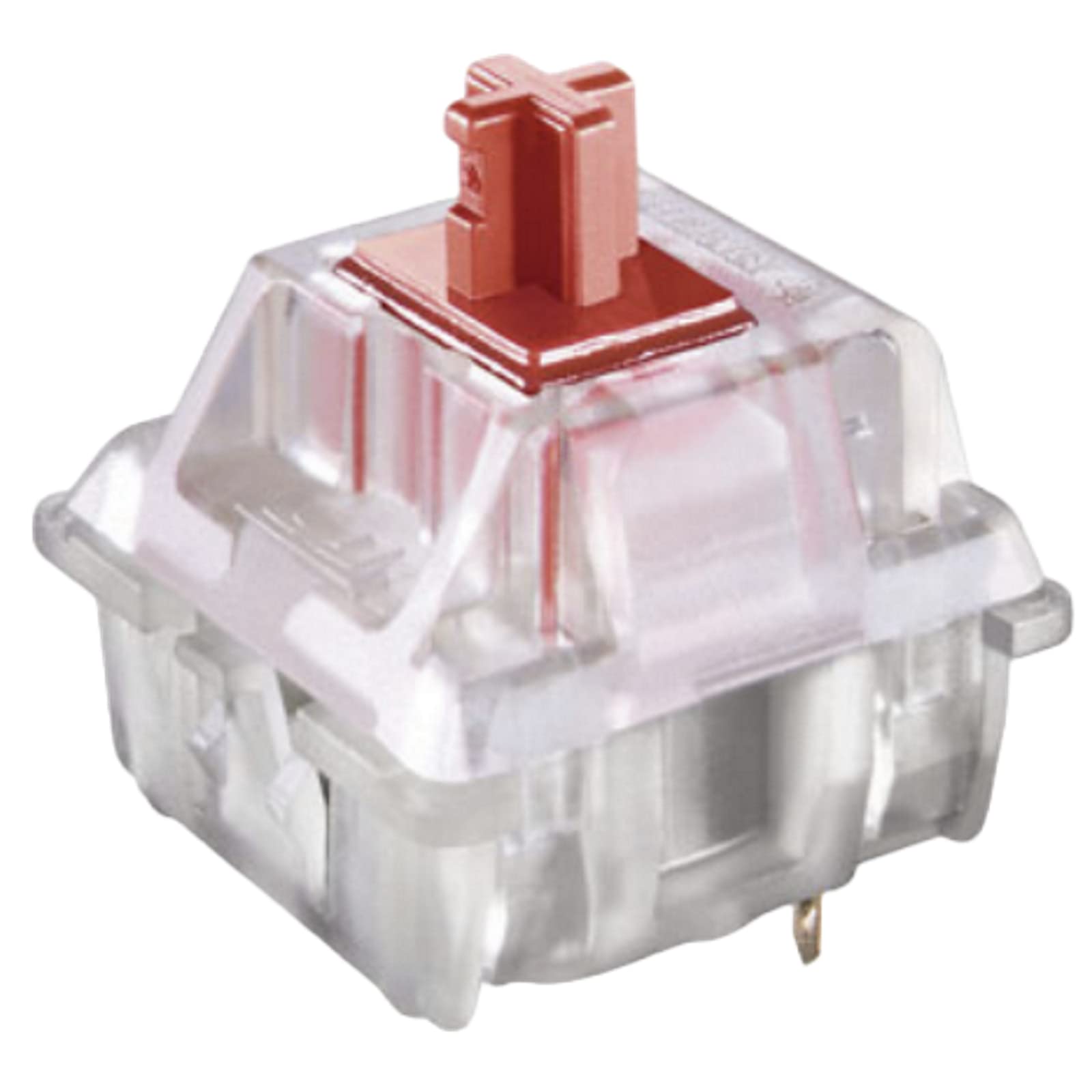 Cherry MX Key Switches for Mechanical Gaming Keyboards | Plate Mounted | MX1AL1NA (Cherry RGB Red, 65 Pcs)