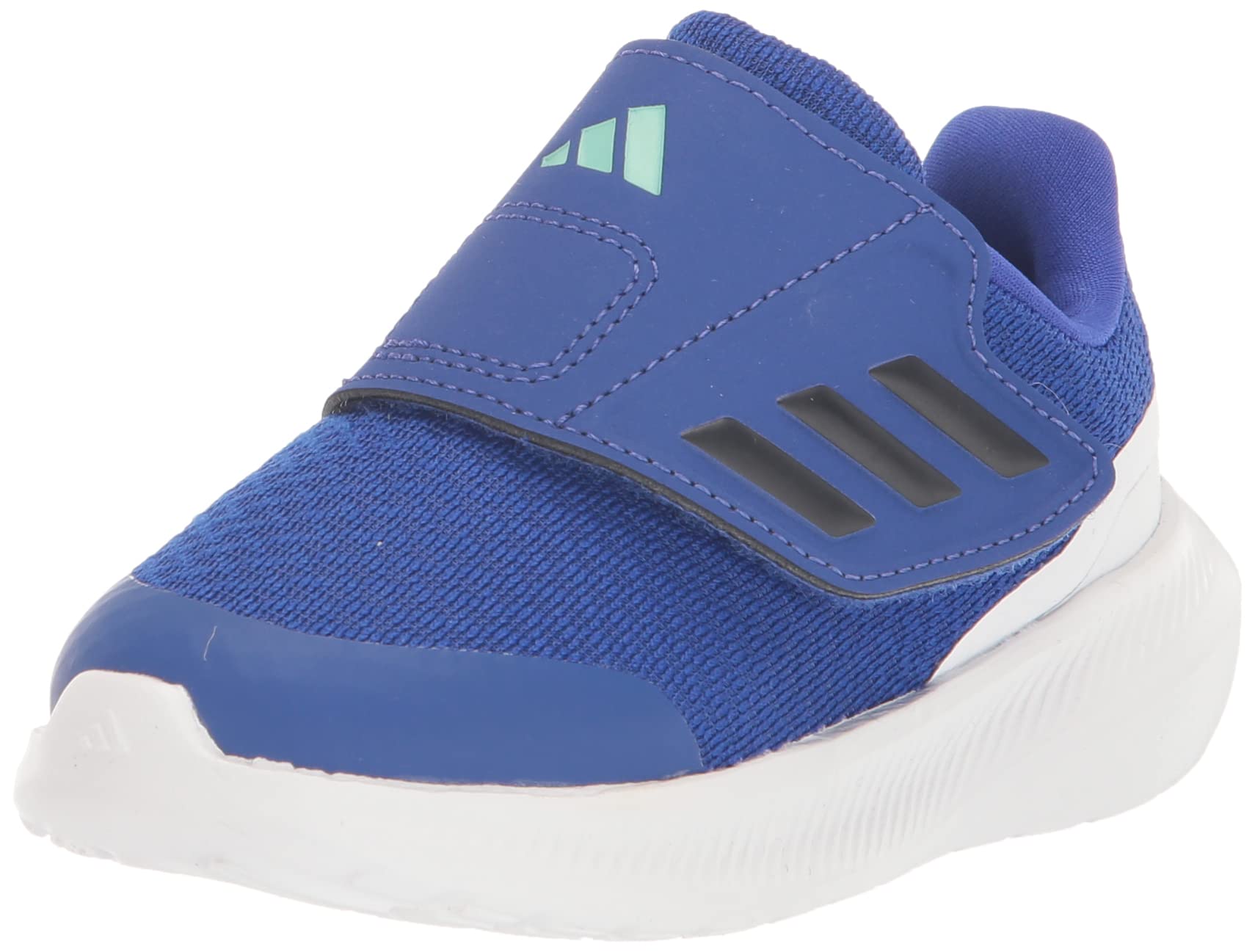 adidas Baby Run Falcon 3.0 Hook-and-Loop Sneaker, Lucid Blue/Ink/White, 5 US Unisex Infant Image adidas Baby Run Falcon 3.0 Hook-and-Loop Sneaker, Lucid Blue/Ink/White, 5 US Unisex Infant Image