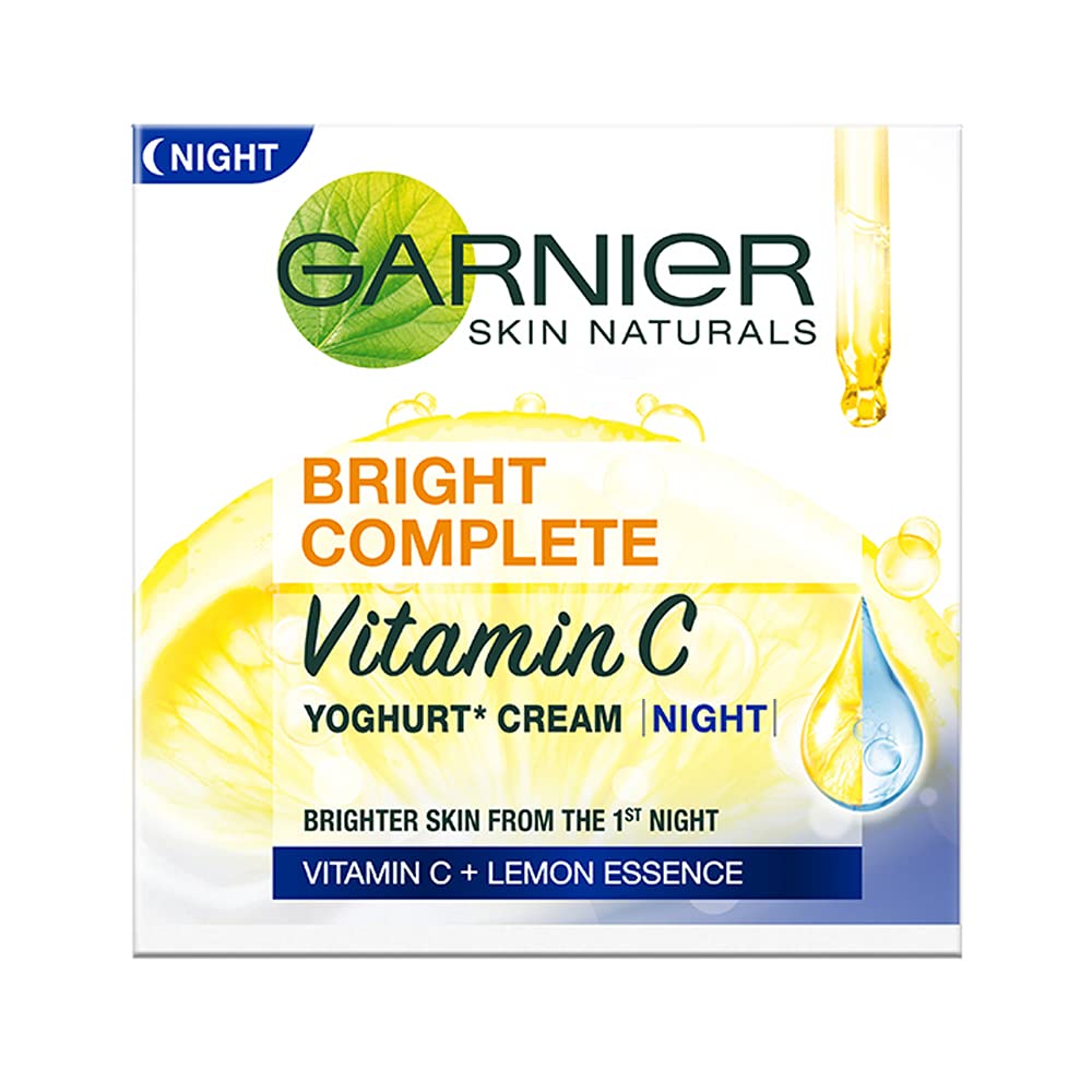 Garnier Skin Naturals Light Complete White Speed Yoghurt Night Cream, 40g