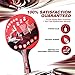 SwissSpin Ping Pong Paddle Set - Kit of 4 Premium Table Tennis Rackets with 8 Pro Tournament ITTF Ping Pong Balls - Includes Portable Storage Case