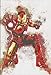 DIY 5D Diamond Painting Kits for Adults Full Drill, Diamond Arts Craft for Home Wall Decor, Paintings Pictures Art Kits Captain America and Iron Man 30x40centimeter