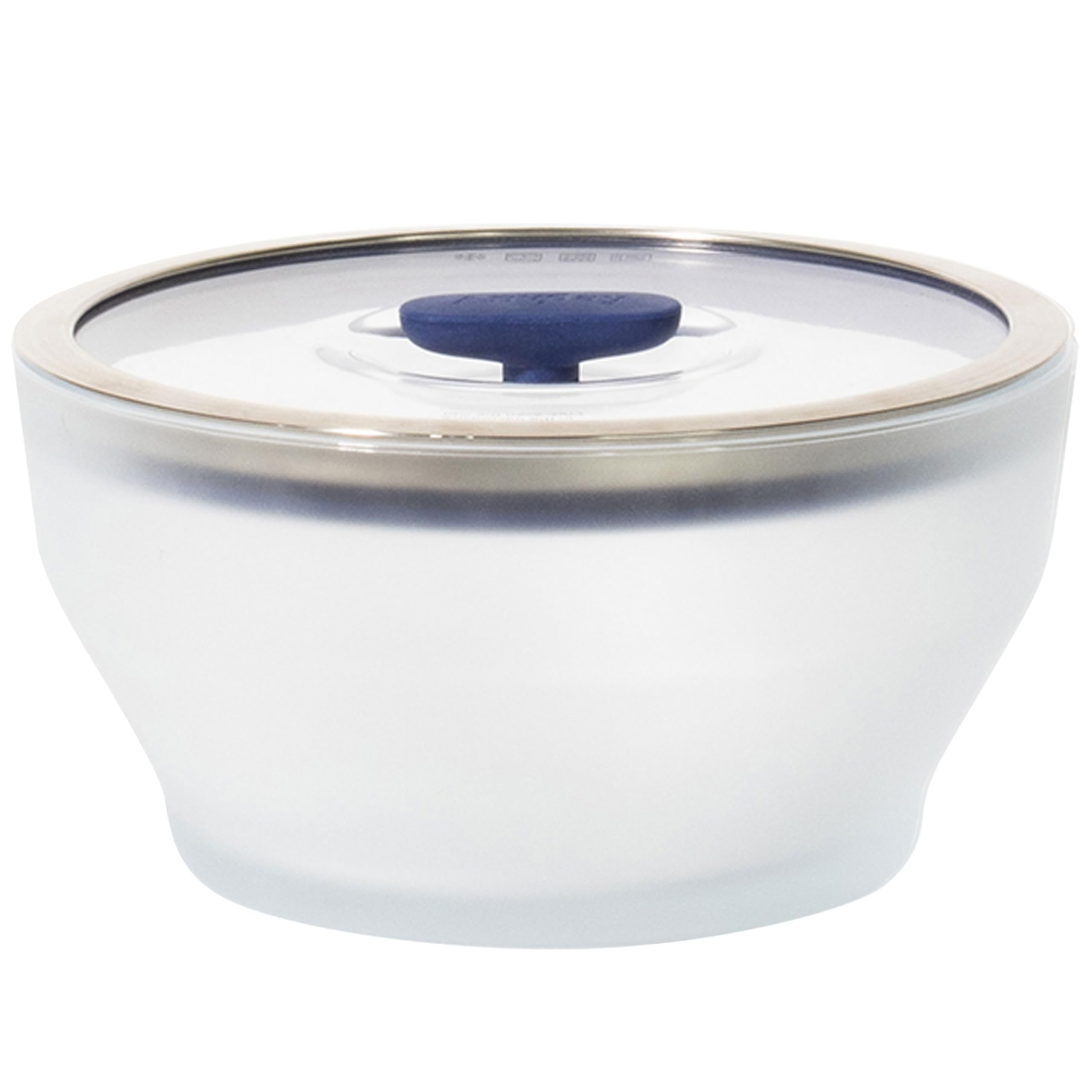Photo 1 of Anyday 8-Cup Microwave Cookware & Glass Container with Glass Lid, Plastic-Free Deep Food Storage | Stackable Airtight Steamer with Vented Lid for Microwave-Safe Reheating, Steaming Vegetables & Rice