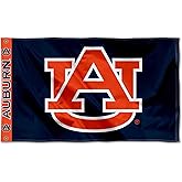 College Flags & Banners Co. Auburn Printed Header 3x5 Foot Banner Flag
