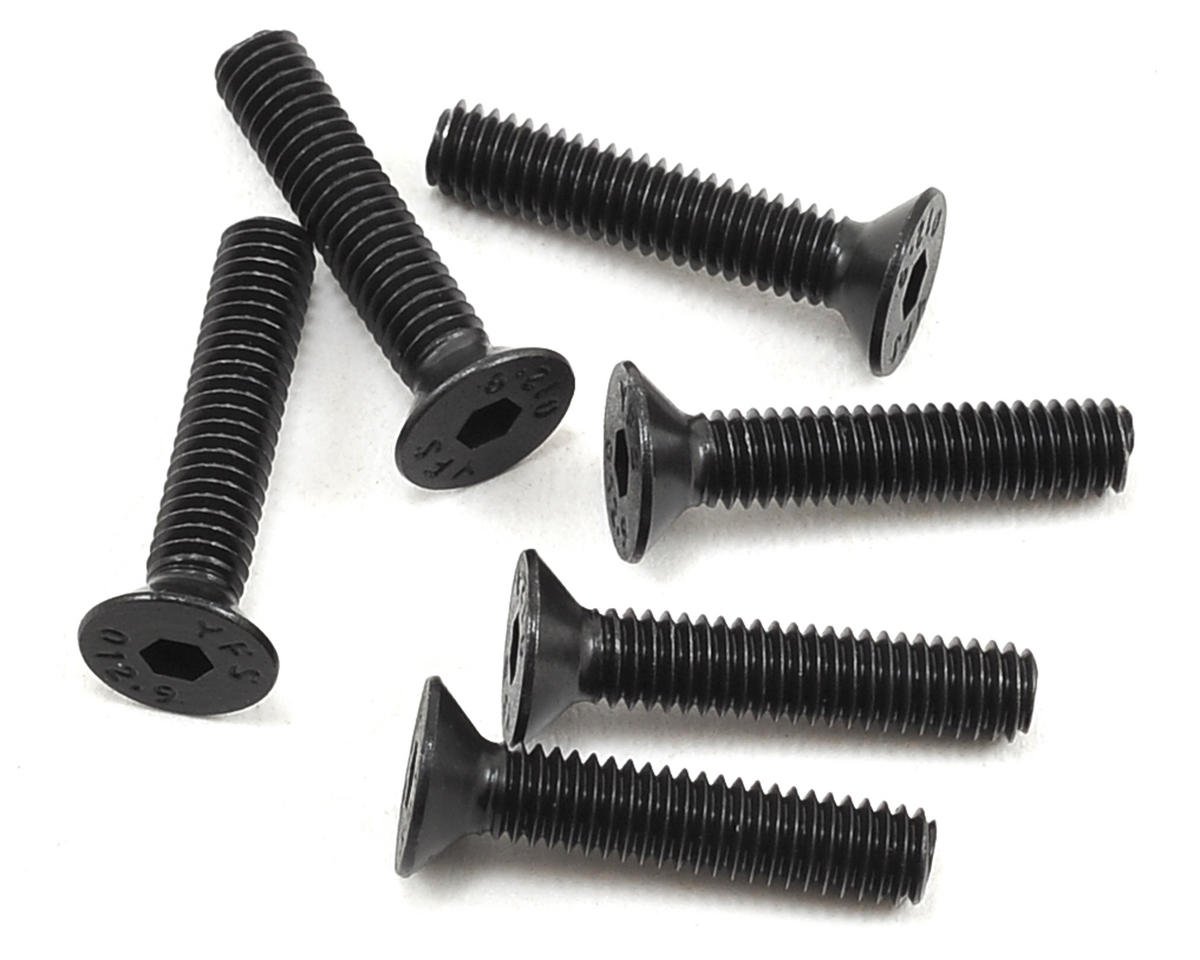 Team Associated M4 x 20 mm FHCS (10 pieces).