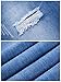 Men's Ripped Slim Fit Straight Denim Jeans Jogger Pants Vintage Style with Broken Holes 06 W32