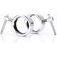 Fox Claw Olympic Barbell Collar for 2" Olympic Bar, Barbell Clamp Clips, Pair of Quick Release Stainless Steel Collars for Workout Weightlifting Fitness Pro Training