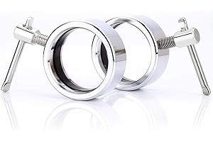 Fox Claw Olympic Barbell Collar for 2" Olympic Bar, Barbell Clamp Clips, Pair of Quick Release Stainless Steel Collars for Workout Weightlifting Fitness Pro Training