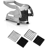 Simpli-Magic French Fry Cutter, Premium Upgraded Stainless Steel