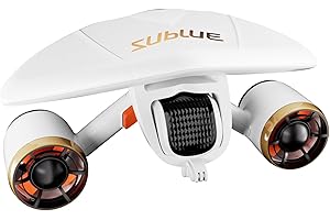 whiteshark Mix Pro Underwater Scooter, Dual Motors Electric Water Scooter for Adults and Kids, Sea Scooter for Pool, Snorkeling, Diving, Action Camera Compatible | Detachable Battery