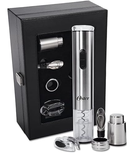 MALBEC ESTOJO VINHO 12x35x11cm SINTÉTICO MARROM 5 PEÇAS COM