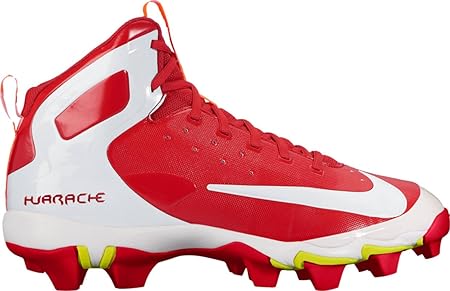 red and white nike baseball cleats