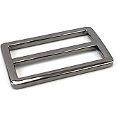VersaKits 10 Pcs Heavy Duty Metal Slide Buckles Zinc Alloy Tri-glide Slides Webbing Slide Strap Belt Adjuster