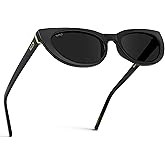 WearMe Pro Women's Cat Eye Sunglasses, Retro Design, Elegant Frames, UV Protection, Stylish and Trendy Fashion Shades