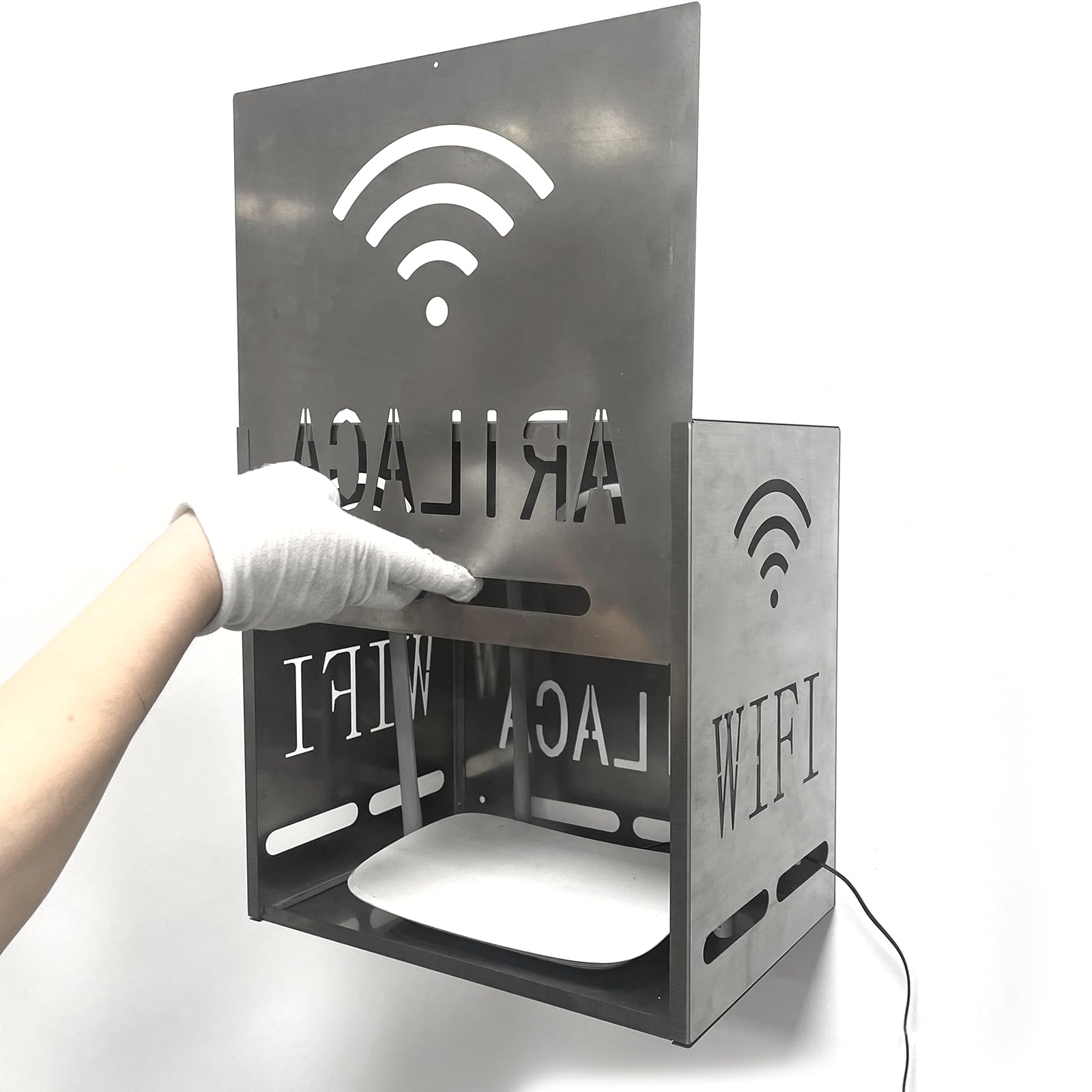 Photo 1 of Large Faraday Cage for WiFi Router Faraday Box WiFi Blocker E M F Blocker for Home Faraday Bags for WiFi Router E m f Protection